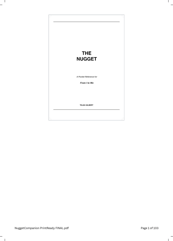 The Nugget Companion cover