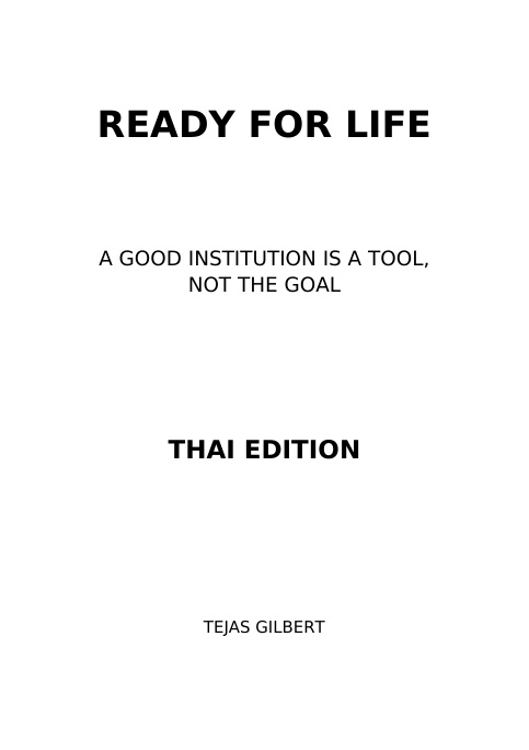 Ready for Life cover